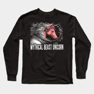 Mythical Beast Unicorn Long Sleeve T-Shirt